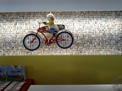 Reception at the Legoland Hotel. Photo: Rory.