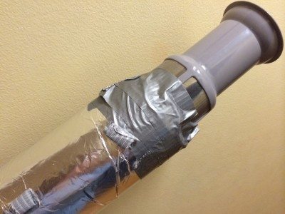 Bionic arm crafted by the youngest daughter. photo by Corrina Lawson