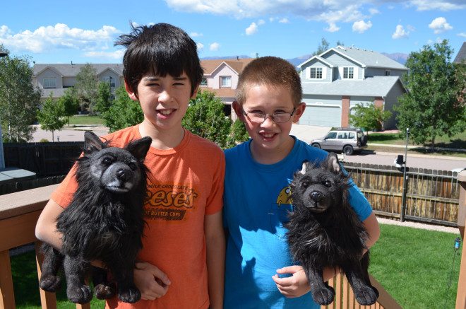Cuddle Clones make great gifts for those who miss their pets, whether due to the pets moving on to the Rainbow Bridge, or if the owners are having to spend extended periods away from their loved ones. Photo: Patricia Vollmer.