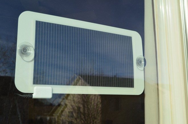 The Changers solar panel is large in surface area, but incredibly lightweight. Great for backpacks! Photo: Patricia Vollmer.