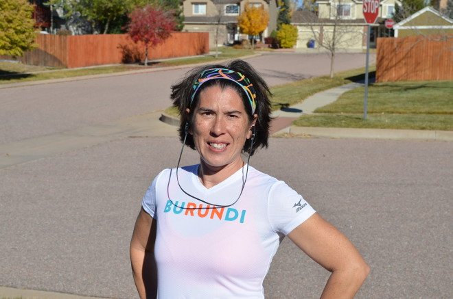 I'm ready to race -- in the convenience of my own neighborhood! Photo: Dave Vollmer.