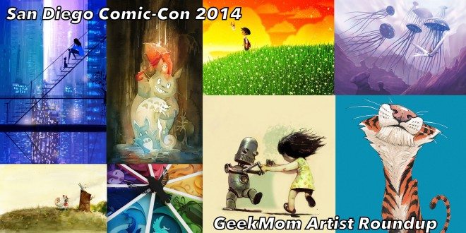 SDCC 2014: GeekMom Artist Roundup. Image credit: Ariane Coffin.