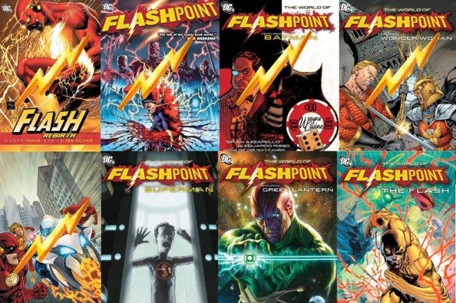 Flashpoint Cover Art Images: Copyright DC Comics Flashpoint Cover Art Images: Copyright DC Comics