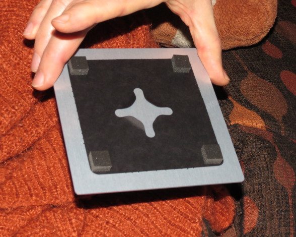 Small images need foam support. Image: Maryann Goldman