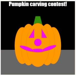 Khan Purple Pumpkin Face