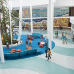 Cabana Bay Beach Resort Lobby  Image courtesy of Universal Orlando Resort
