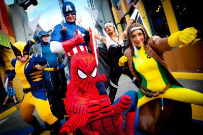 Marvel Super Heros! Photo Courtesy: Universal Orlando Resort