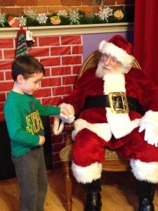 A reluctant fan. Photo: Julia DuBois