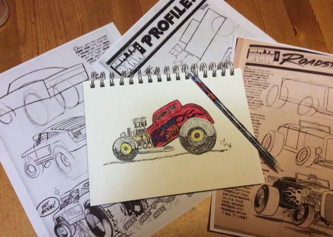 I had so much fun in the past tackling the CARtoons "How to Draw" tutorials, I can't wait to see what the new ones offer for me and my daughters. Image: Lisa Kay Tate