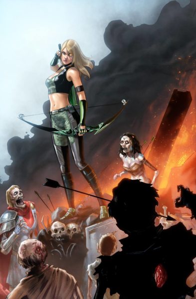 Robyn Hood Annual Image used with permission from Zenescope. Art credit: Larry Watts