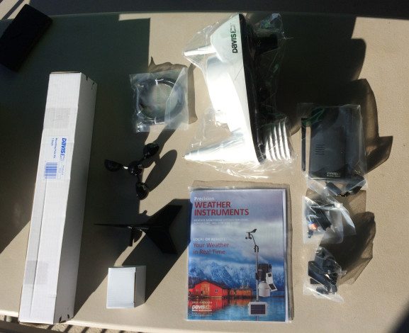 All the parts. Photo: Jenny Bristol