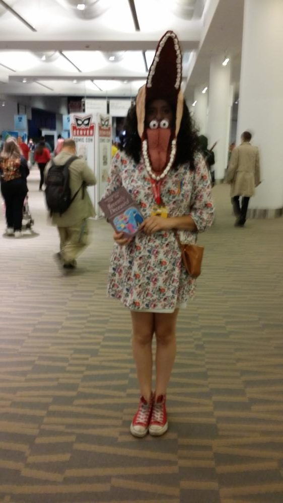 Beetle Juice Cosplay: Made from scratch by Zoe Arnold.