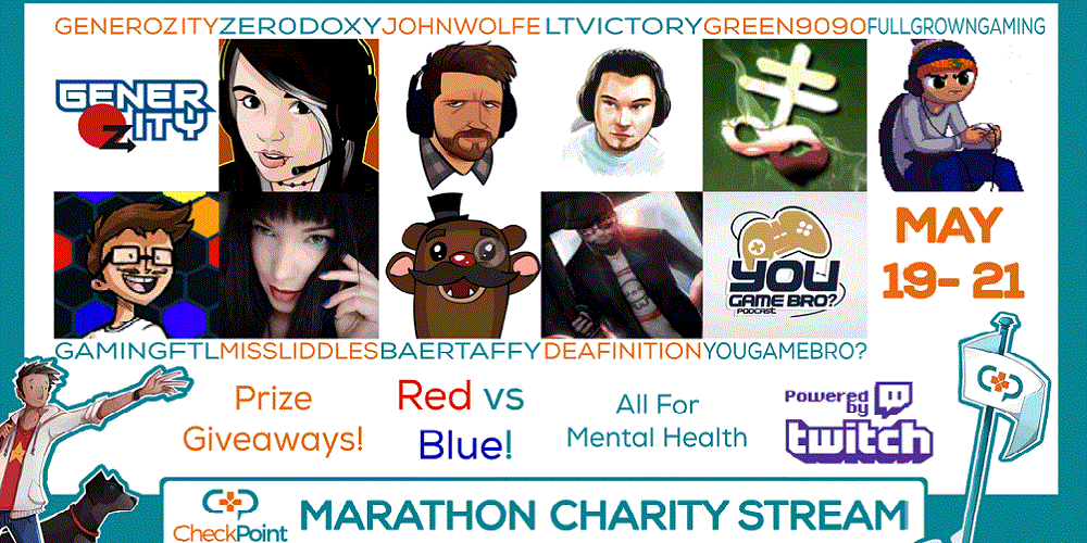 CheckPoint 48-hour gaming marathon