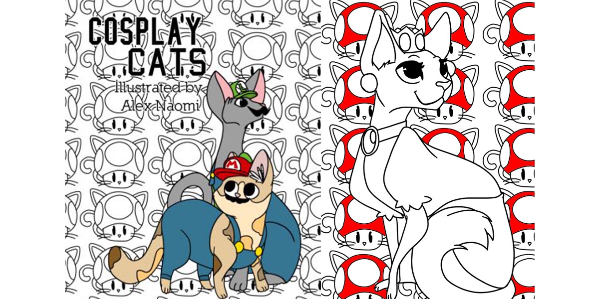 Cosplay Cats  Art by Alex Naomi