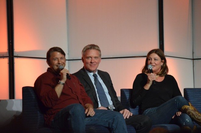 With some planning, and about a 50 minute wait in the queueing area, you could be this close to the cast of Weird Science! Photo: Patricia Vollmer.