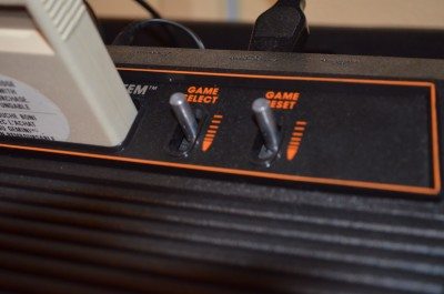 This cracked our sons up. They had to walk all the way back to the console to restart the game. Image credit: Patricia Vollmer.