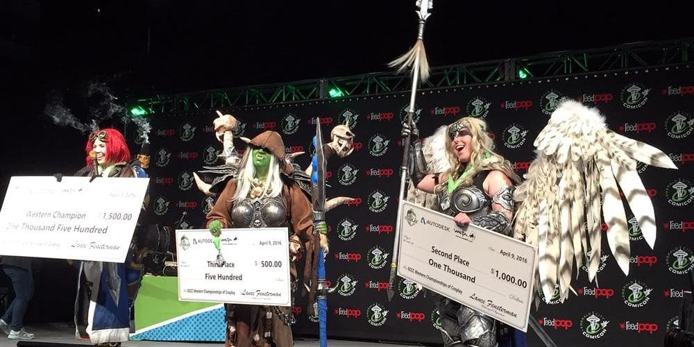 Competition winners.