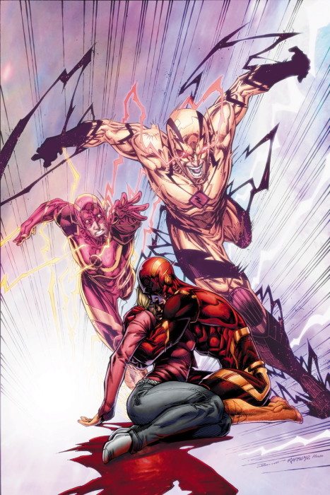 Flash #47. a good representation of the art inside. Image via DC Comics