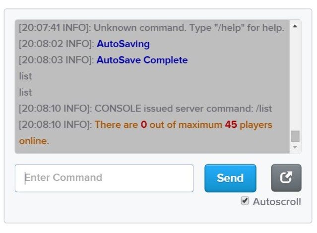 GForce Server Command Console. Photo: Maryann Goldman
