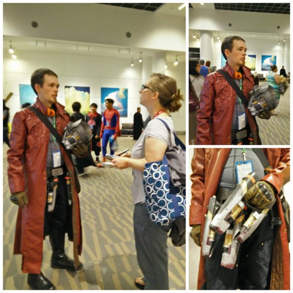 Guardians of the Galaxy cosplay: Henry Taylor as Star Lord.