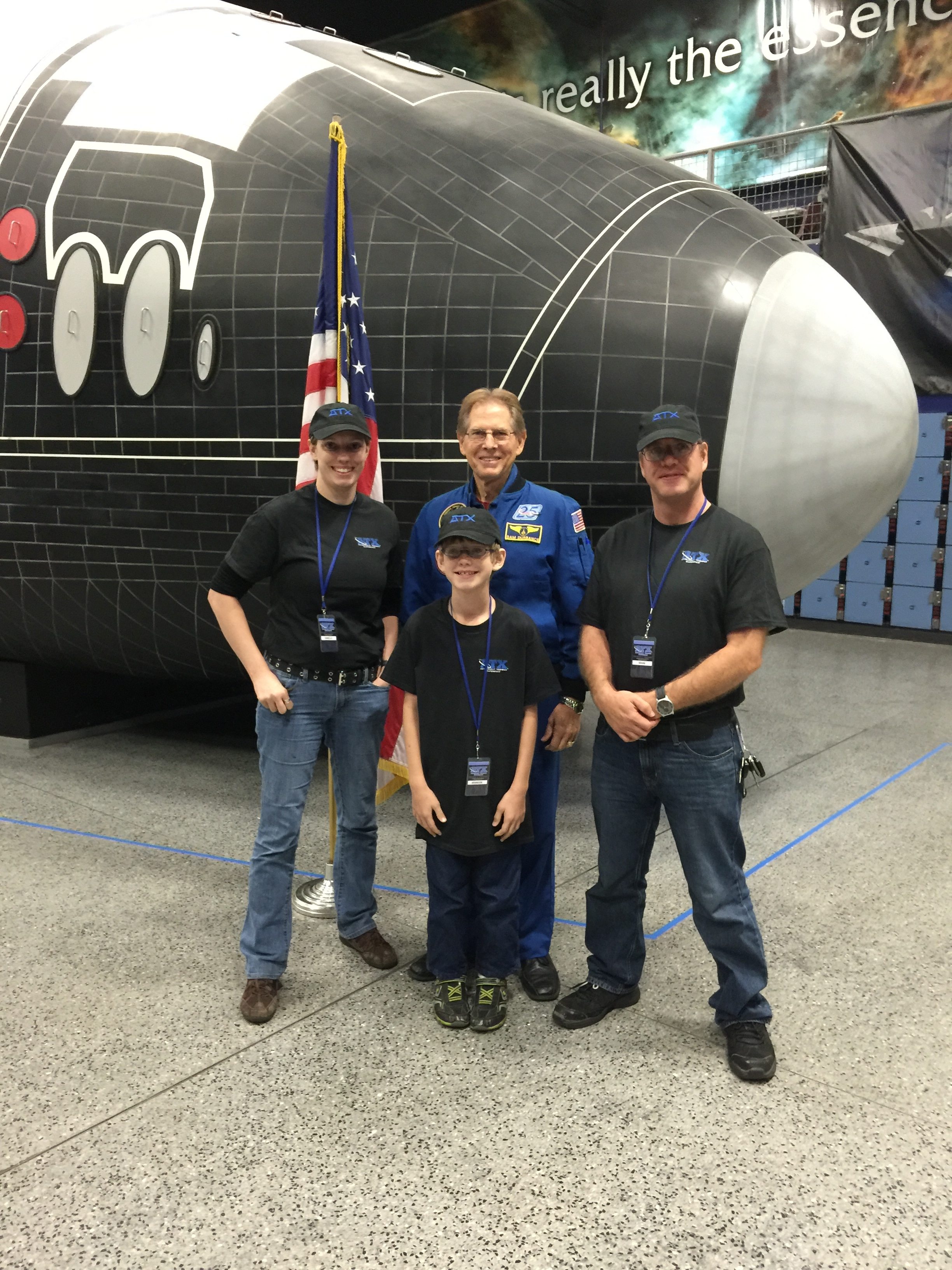 Astronaut Sam Delance and the Sullivans Image: Dakster Sullivan