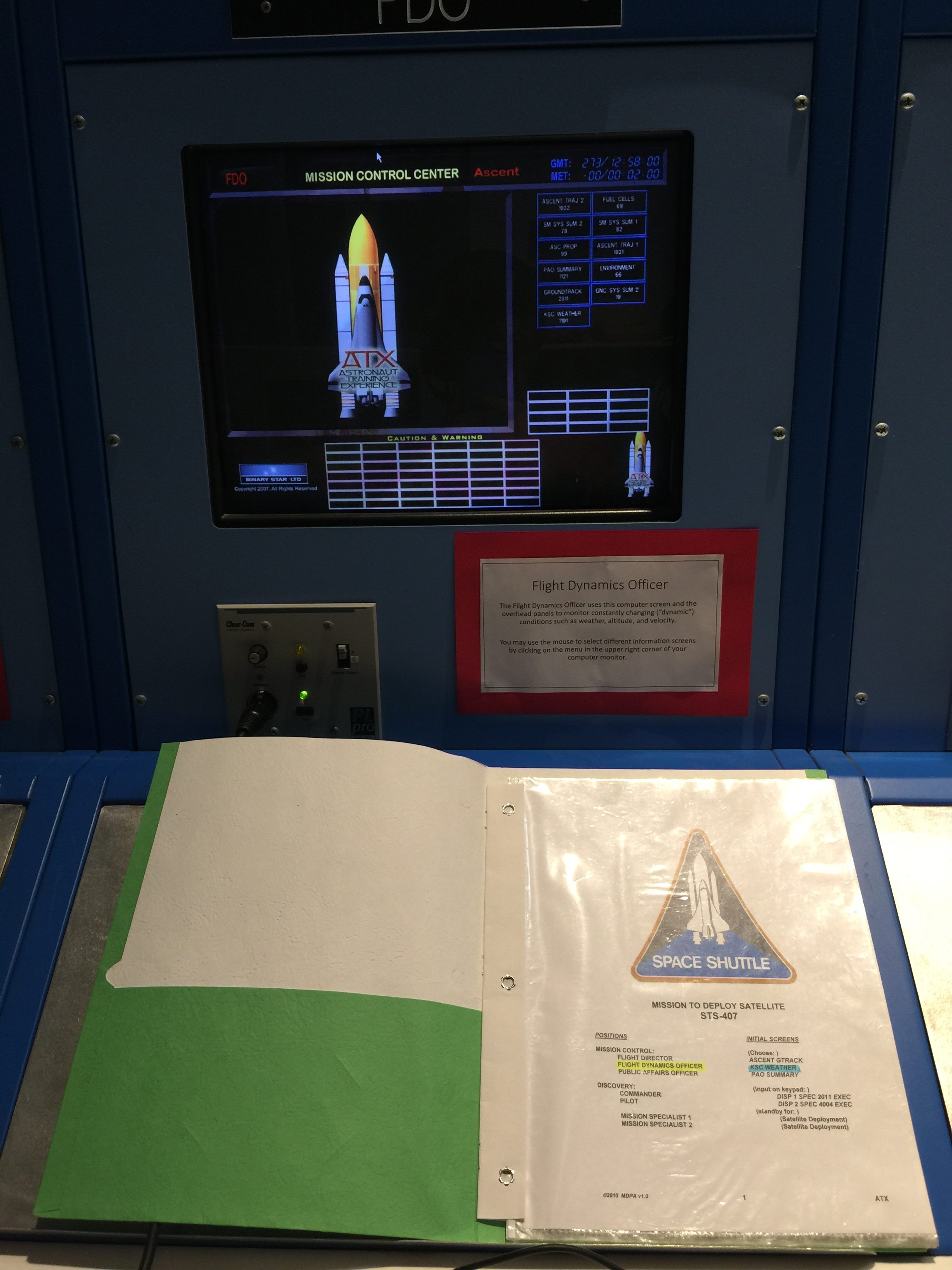 My mission script. Image: Dakster Sullivan