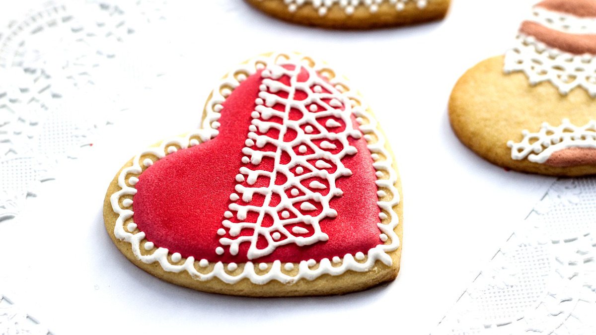 Valentine cookies