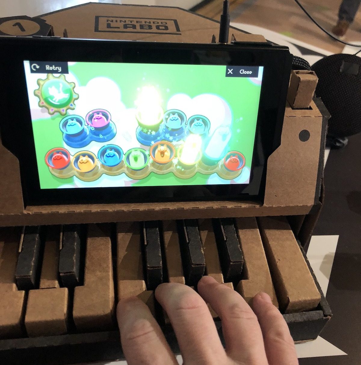 Nintendo Labo Piano kit