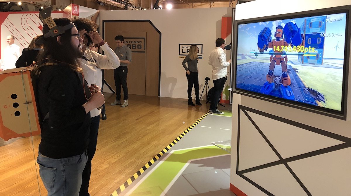 Nintendo Labo robot kit