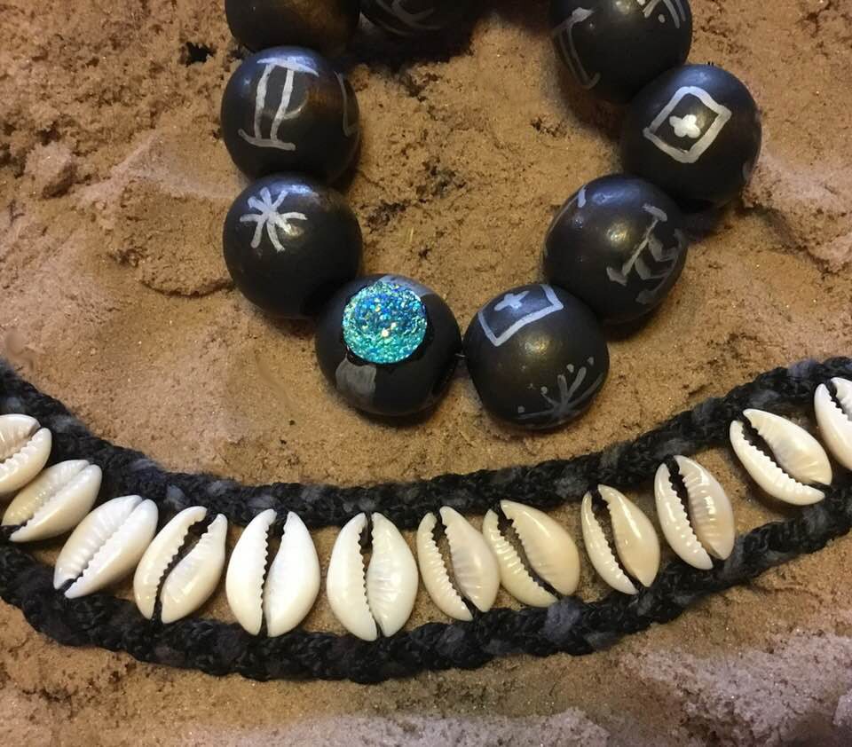 DIY Shuri-inspired Marvel bracelets and necklaces