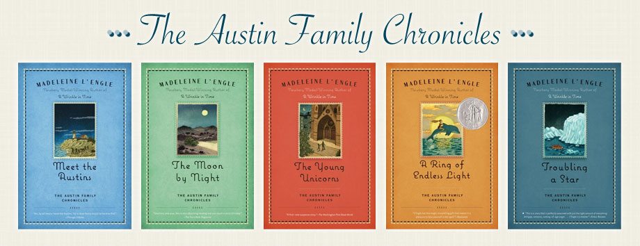 Five books of Madeleine L'Engle's Austin Family Chronicles