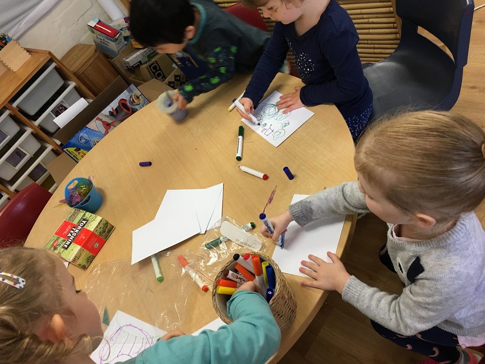 rainy day painting STEAM