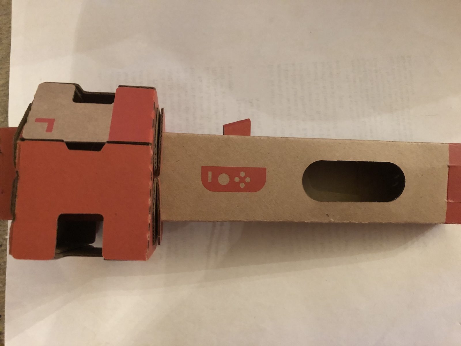 Nintendo Labo Motorcycle handlebar