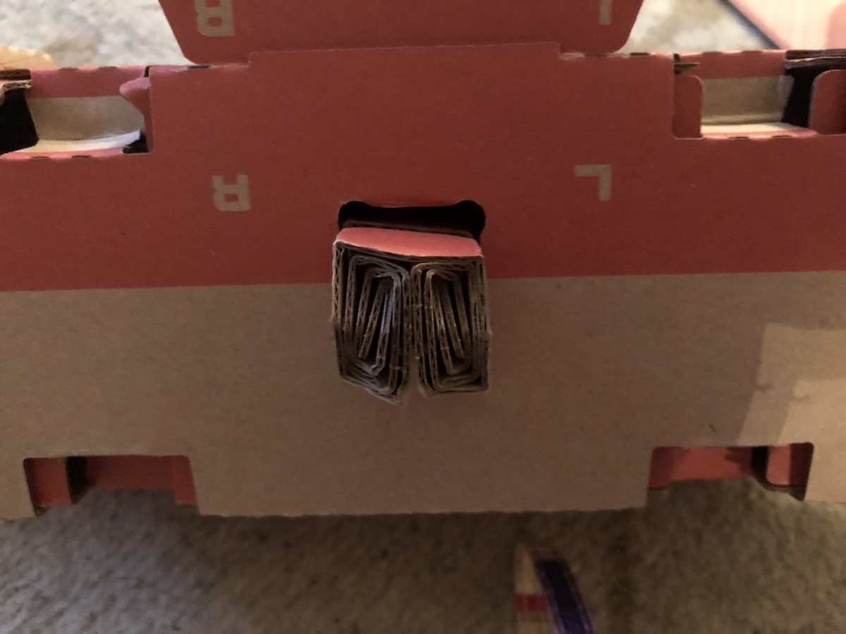 Nintendo Labo motorcycle