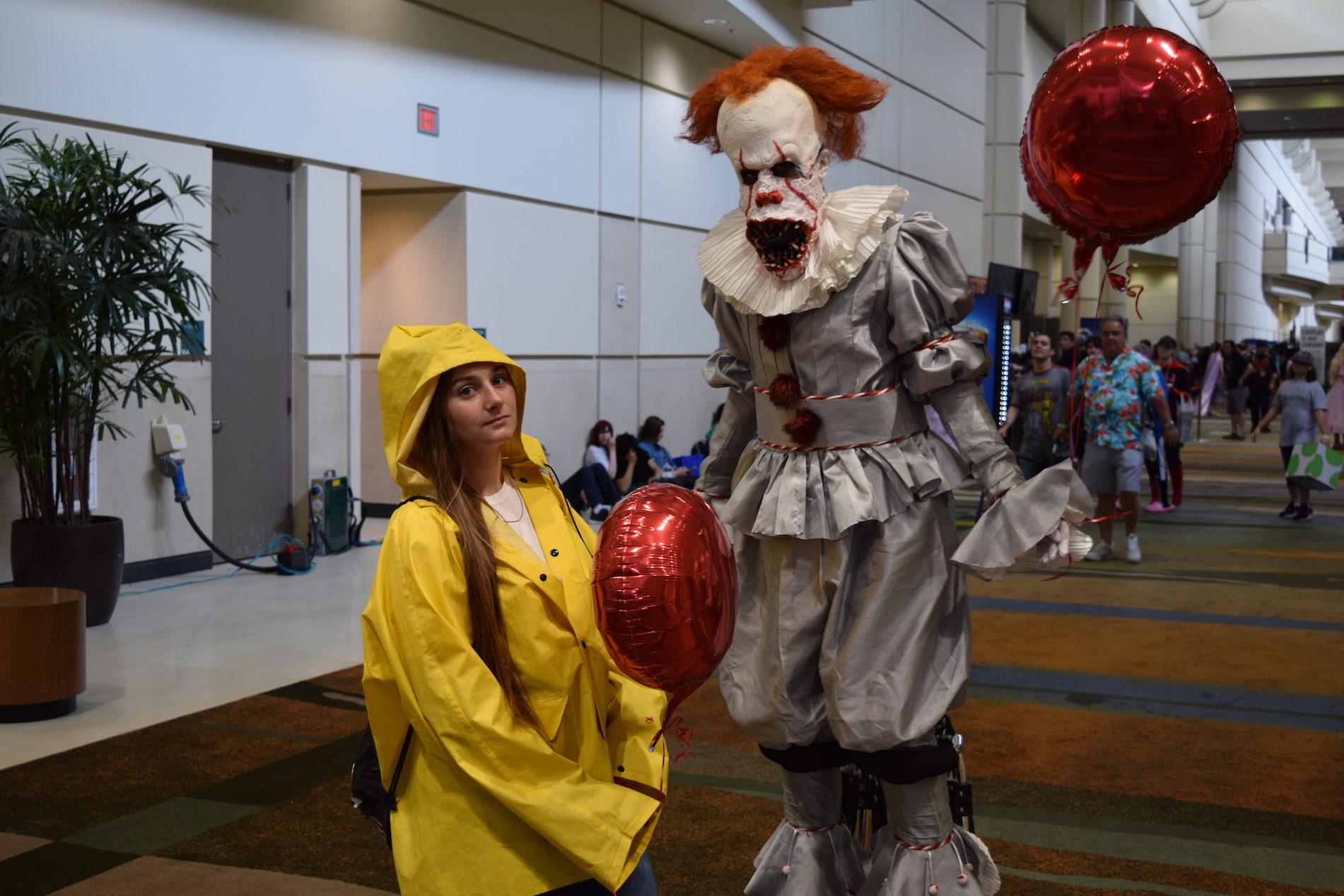 This IT cosplay was on point. \ Image: Dakster Sullivan