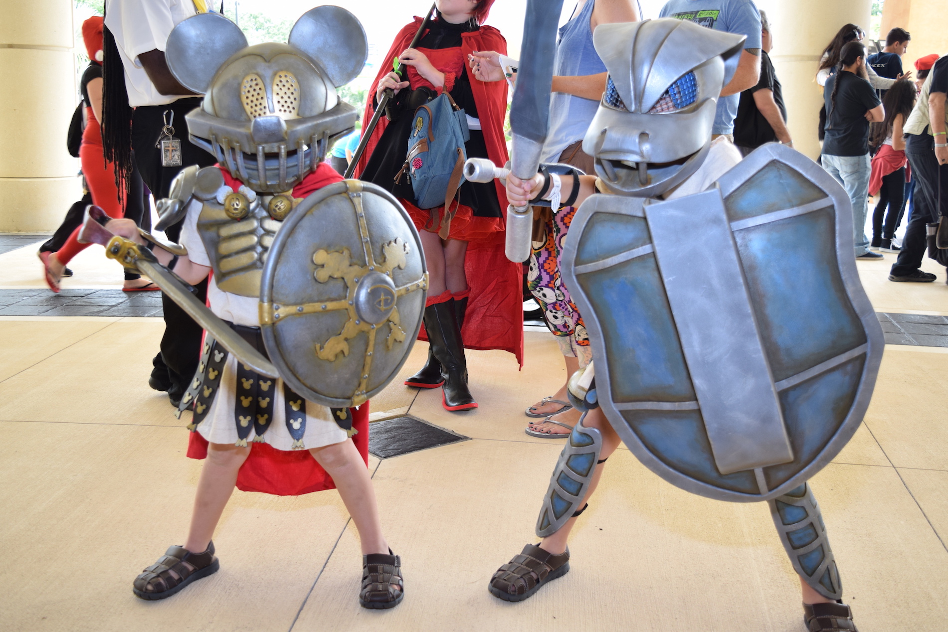 Mickey and Blastoise gladiators Image Dakster Sullivan