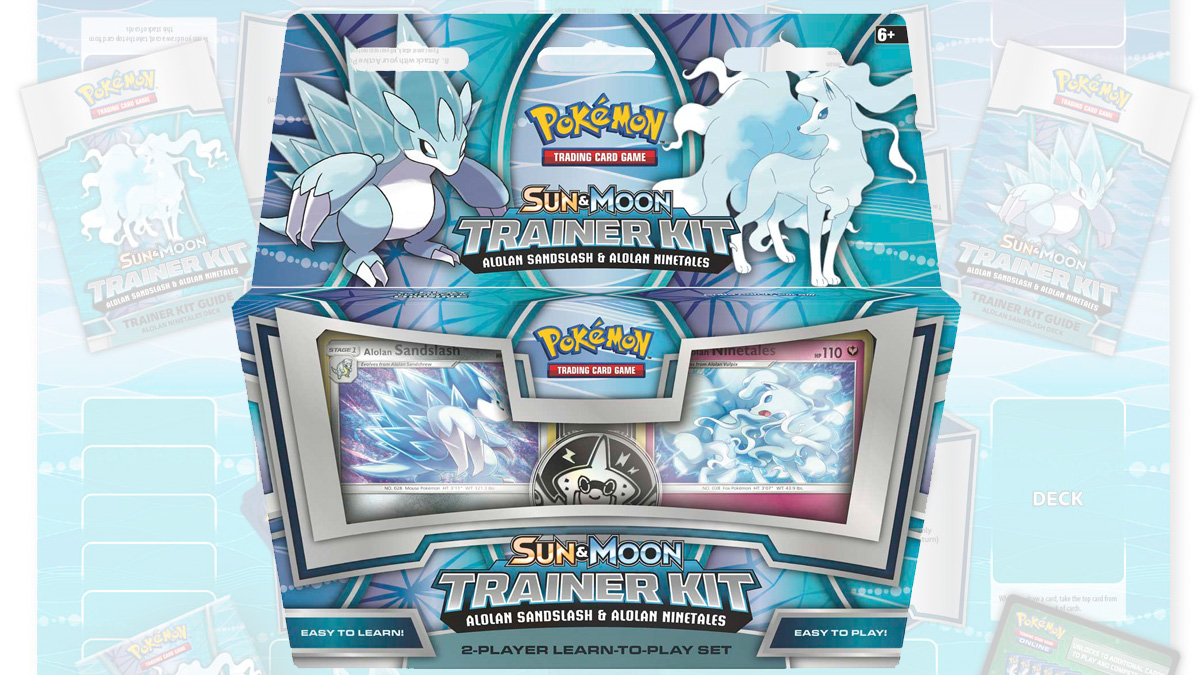 Pokemon TCG Alolan Sandslash and Alolan Ninetails Trainer Kit, Image: The Pokemon Company
