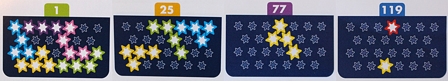 IQ Stars Sample Challenges at Starter, Junior, Master, and Wizard Levels, Image: Sophie Brown