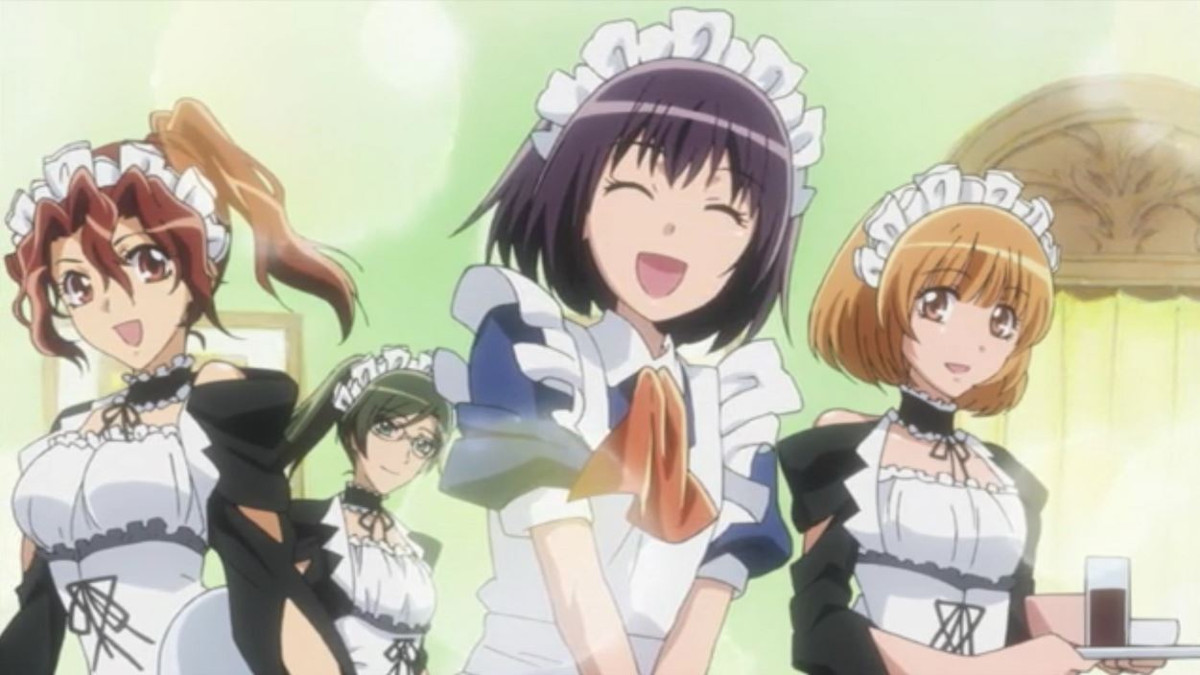 Screenshot from Kaichō wa Meido-sama! also known as Maid Sama!