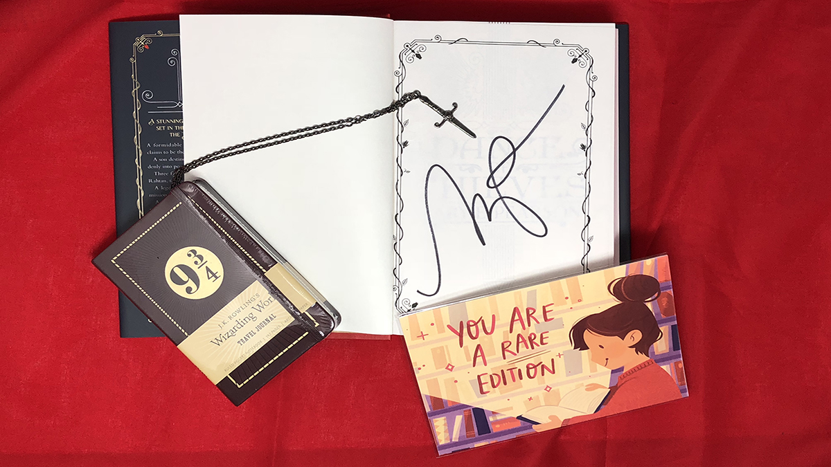 Who doesn't love an autographed book? \ Image Dakster Sullivan