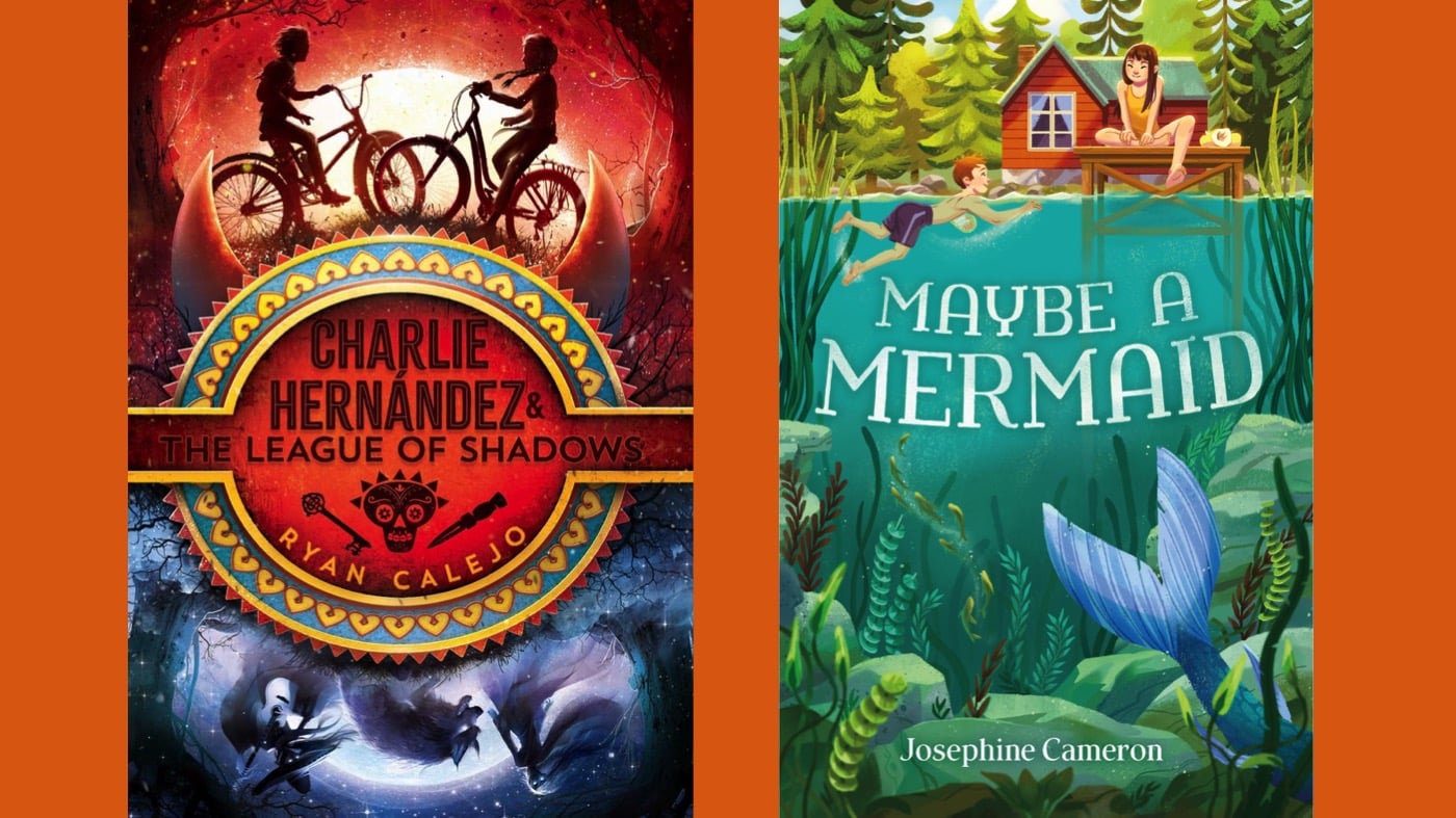 Covers for The League of Shadows and Maybe A Mermaid