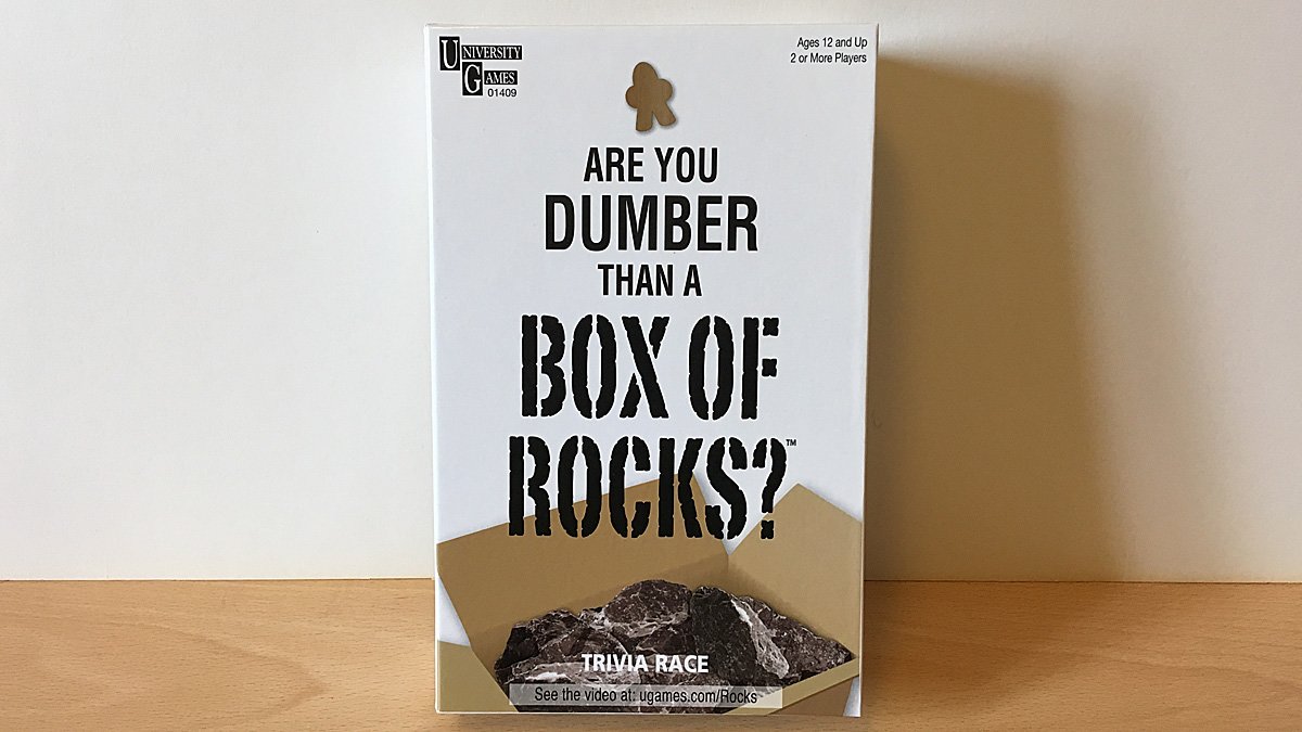 Are You Dumber Than a Box of Rocks?, Image: Sophie Brown