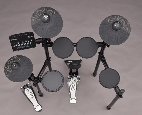 DTX drum kit overhead view