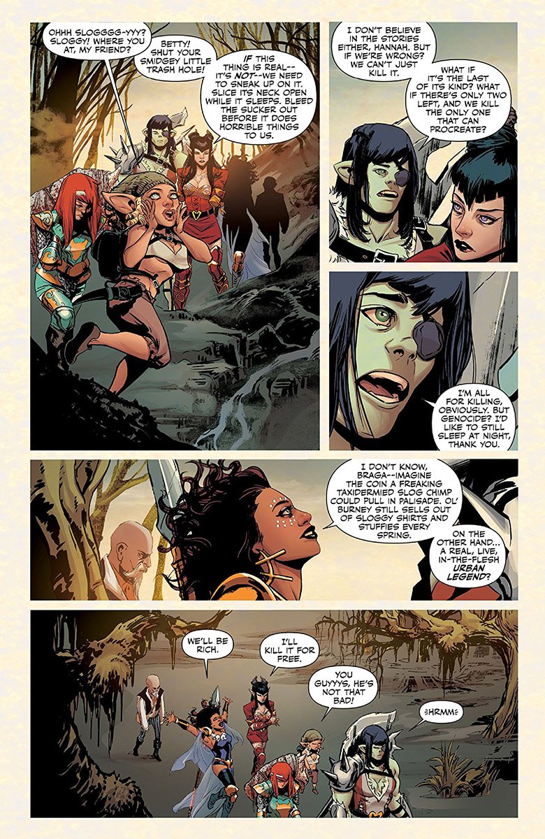 Rat Queens Swamp Romp page 7 Rat Queens Swamp Romp page 7