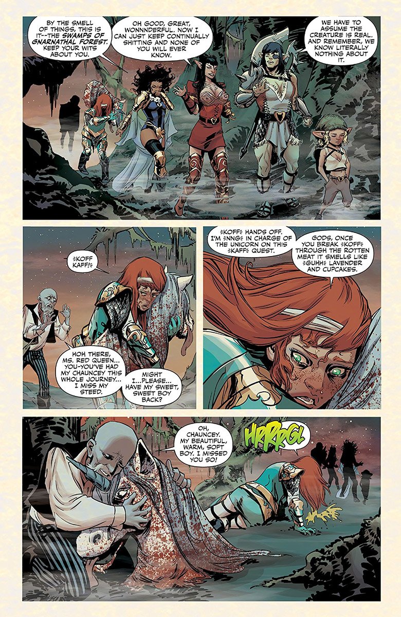 Rat Queens Swamp Romp page 8 Rat Queens Swamp Romp page 8