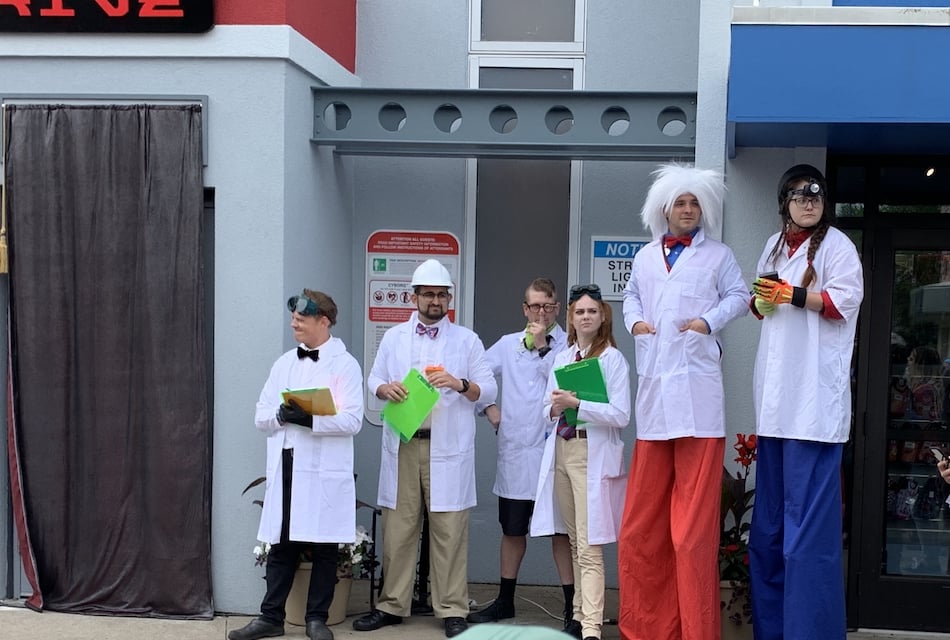 Six Flags New England Cyborg