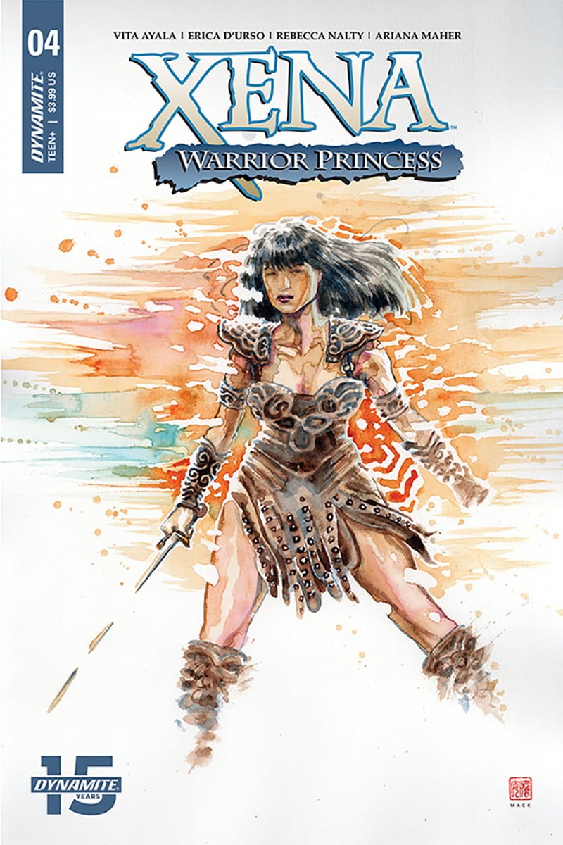 'Xena Warrior Princess #4' Cover Art