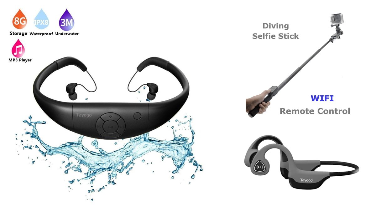 Tayogo, Headphones, Selfie Stick