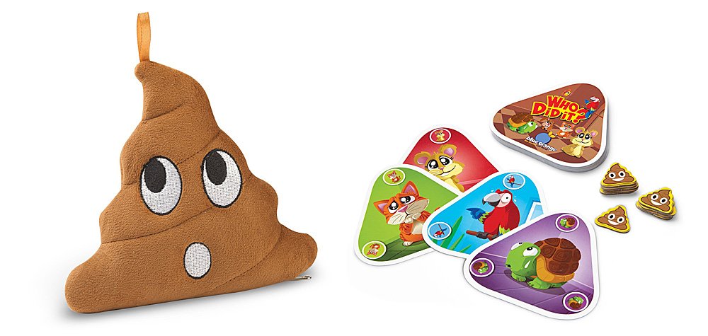 The Plush Bag Variant of Who Did It?, Images: Blue Orange