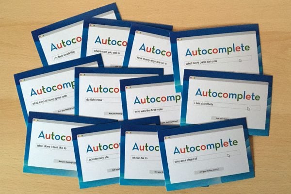Autocomplete Game 'Autocomplete': A Guessing Game for the Search Engine Savvy
